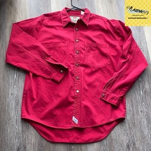 Levi’s Red Jean Button Down